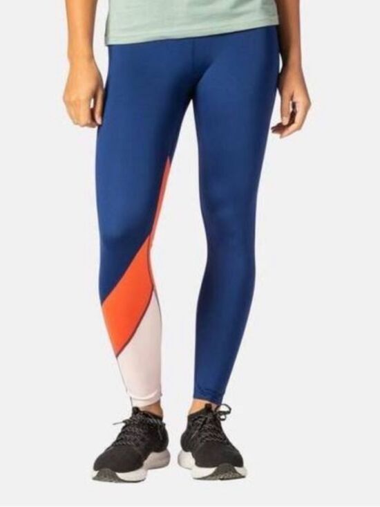 cotopaxi Pants - Cotopaxi Mariposa 7/8 Legging Blue Orange Womens Medium